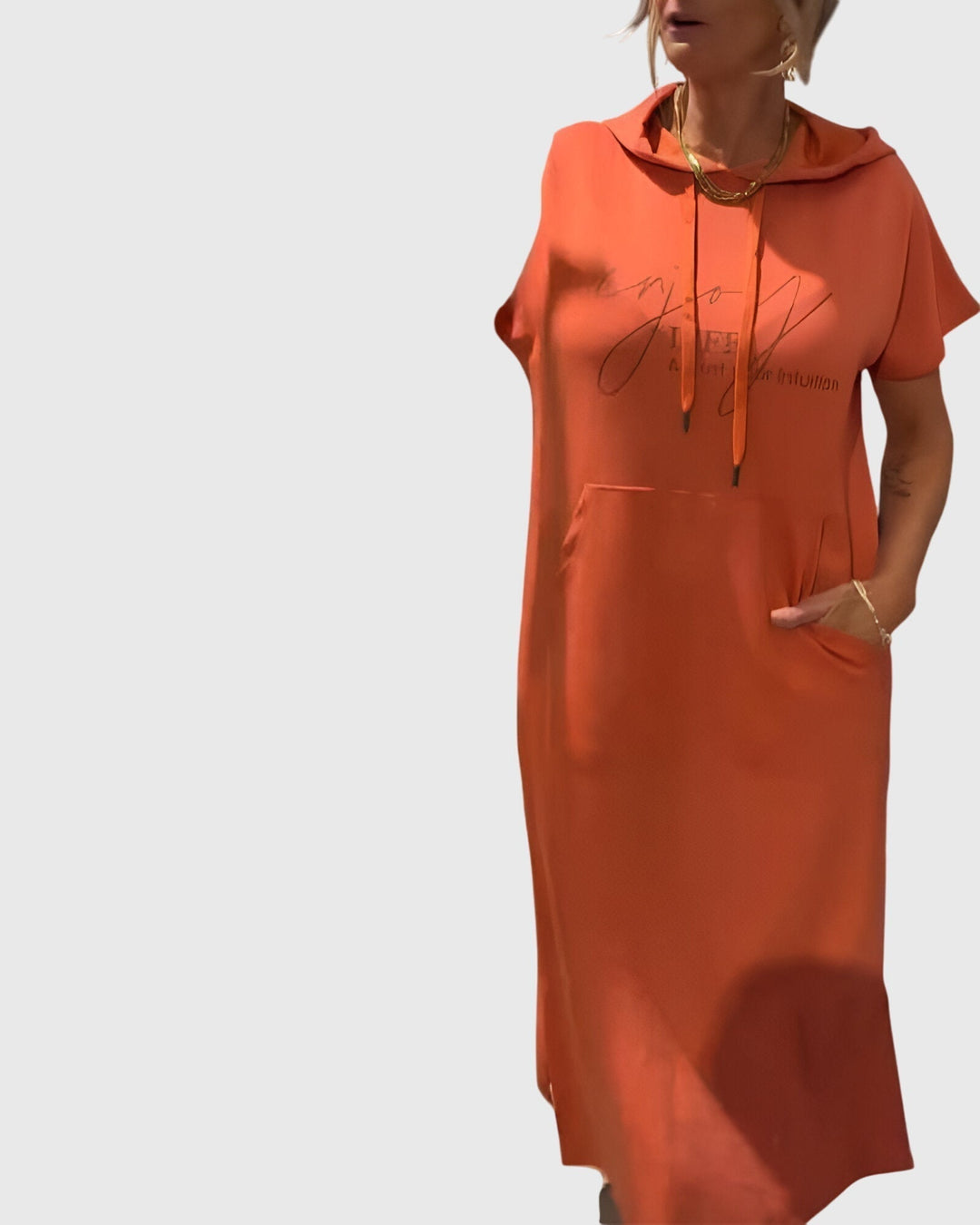 Priscilla™ | Casual Hoodie Dress