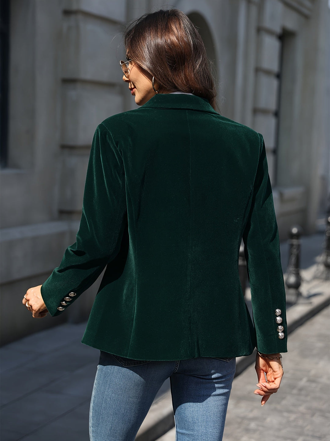 Angelina | Velvet Blazer – Confidence, Comfort & Timeless Class