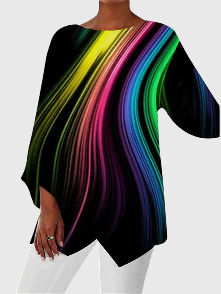 Arielle™ | Elegant Crew Neck Top