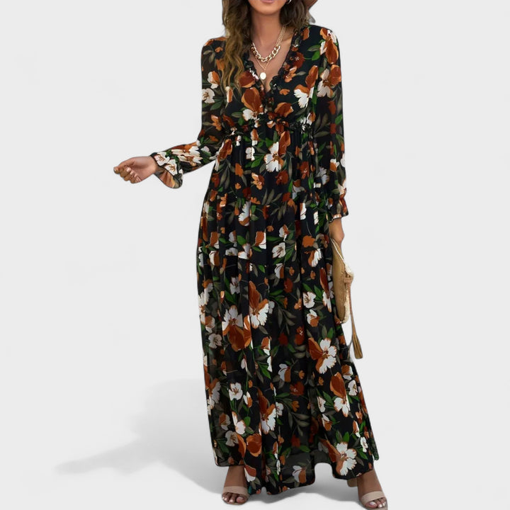 Hester | Floral Tiered Maxi Dress