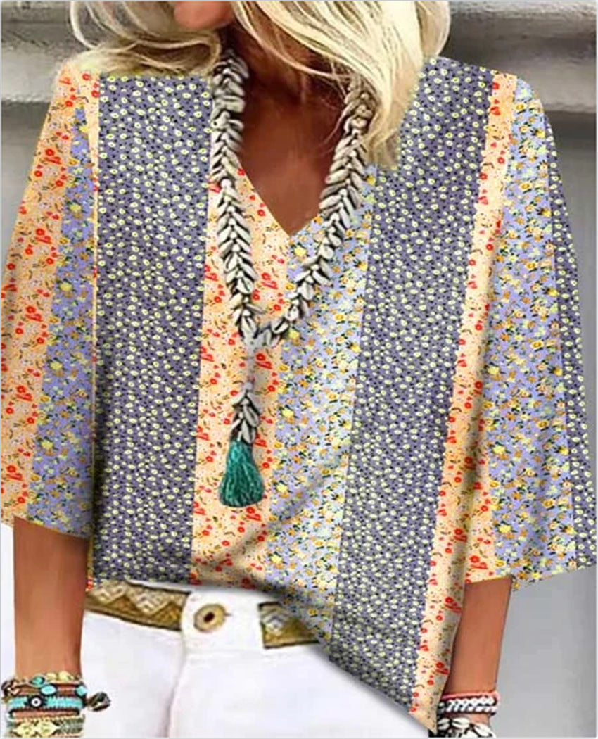 Bernadine | Floral Breeze Blouse