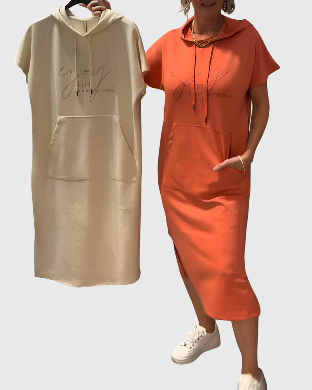 Priscilla™ | Casual Hoodie Dress