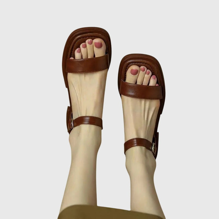 Leila™ | Orthopaedic Leather Sandals