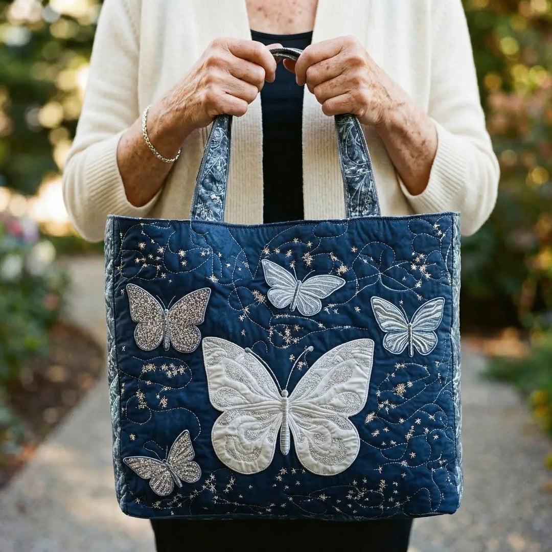 Handwerkstasche – Papillon Silber