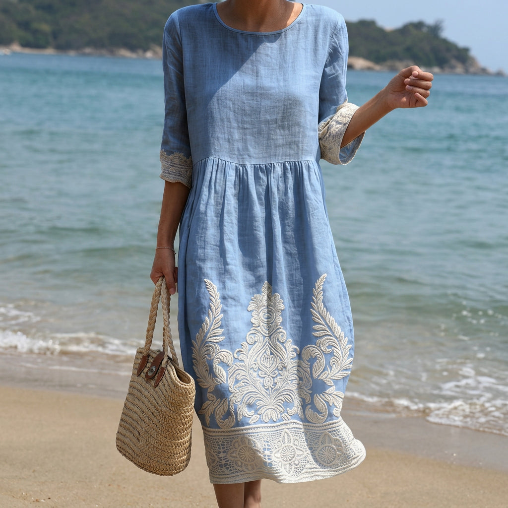 Tanja – Kleid mit Blumenmuster