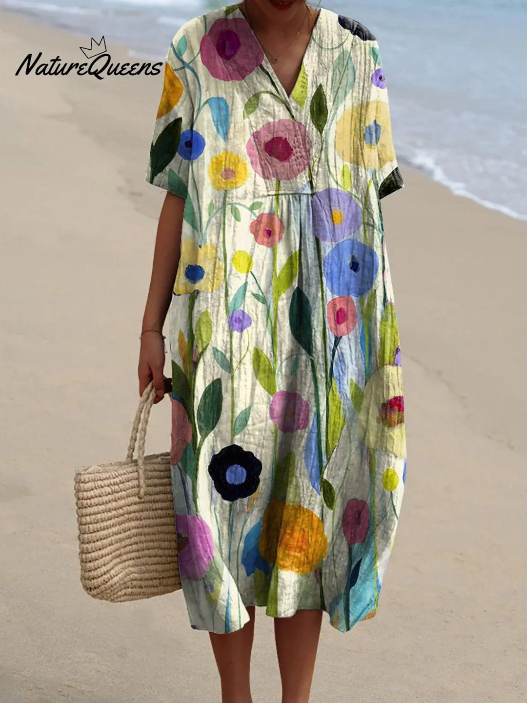 Rhiannon - Vintage Flower Dress