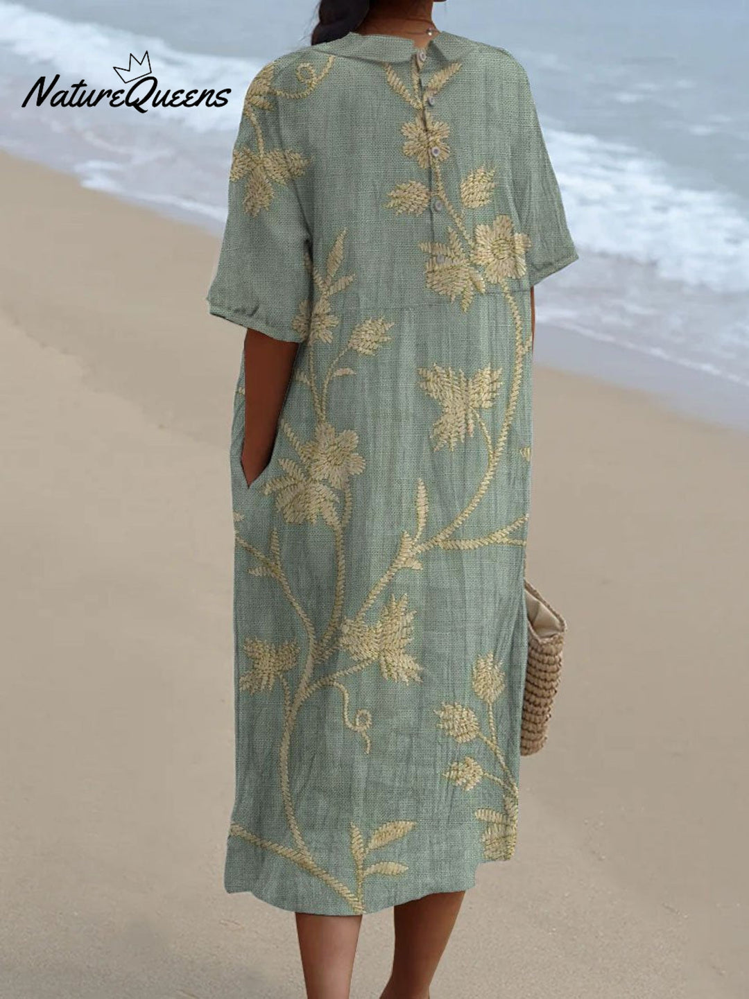 Ffion - Vintage Flower Dress