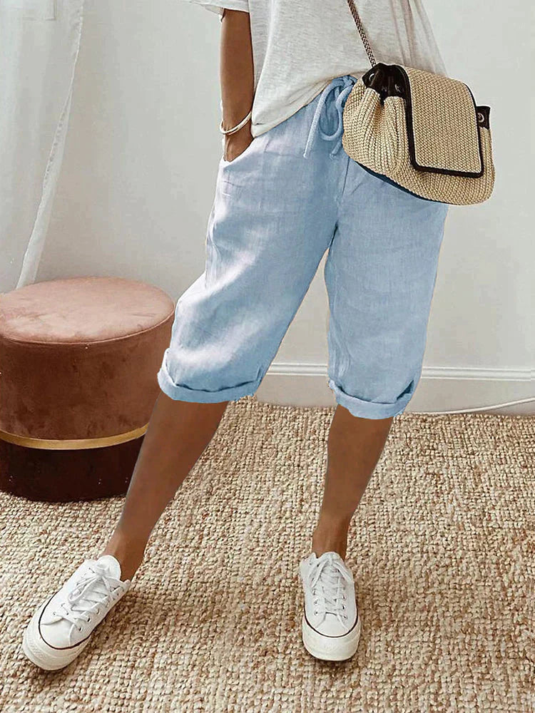 Margaret | Cotton Comfort Shorts – Flattering fit. Effortless everyday style.