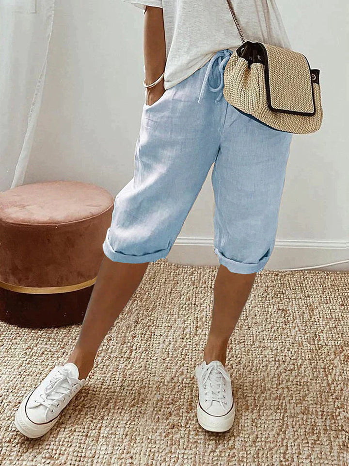 Margaret | Cotton Comfort Shorts – Flattering fit. Effortless everyday style.