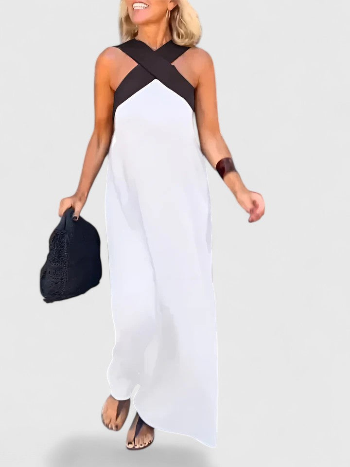 Sarah™| Elegant Crossback Dress