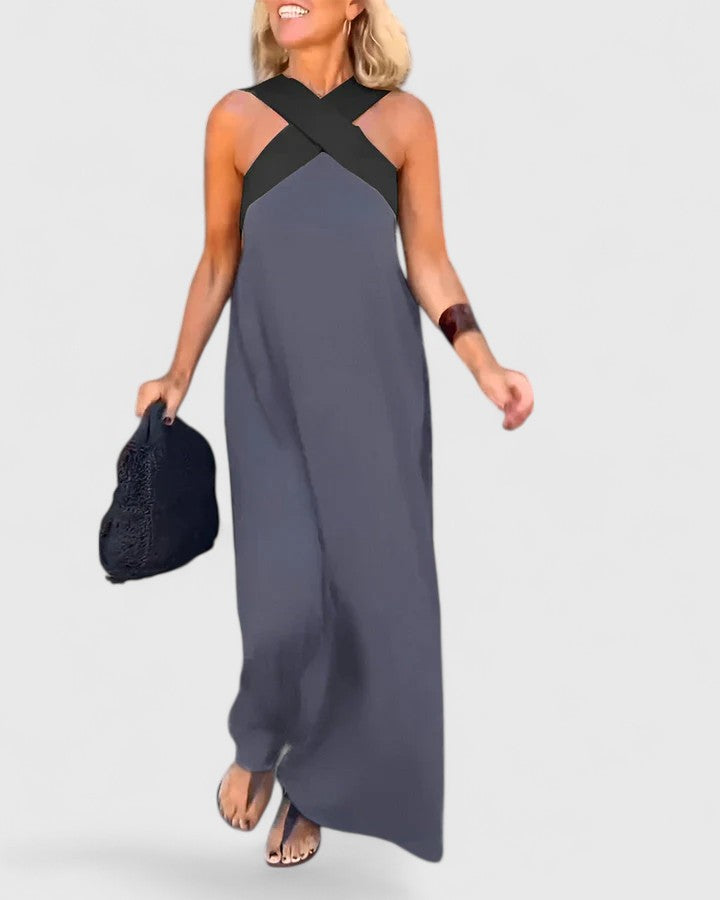 Sarah™| Elegant Crossback Dress