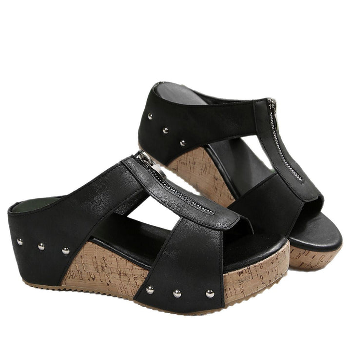 Amber - Stylish Wedge Sandals