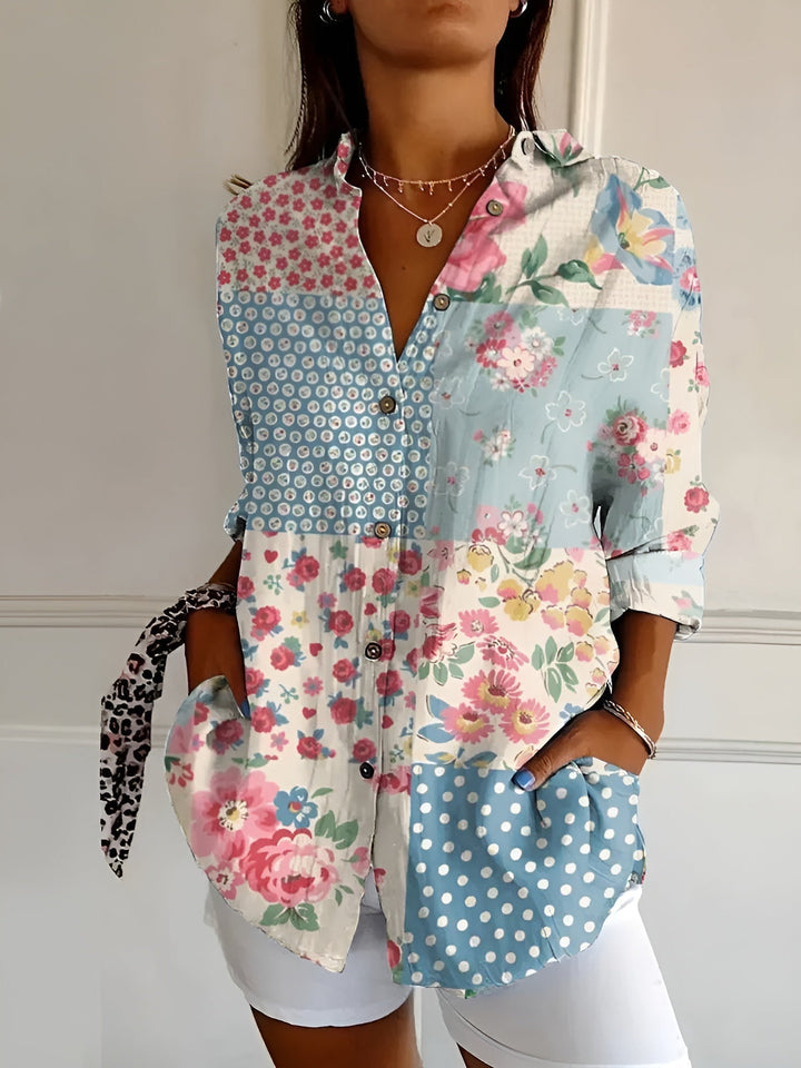 Ariel | Floral Summer Blouse