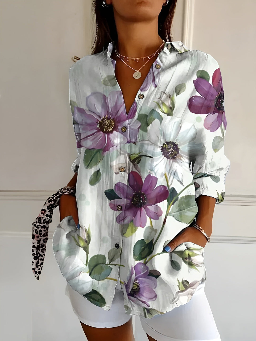 Ariel | Floral Summer Blouse