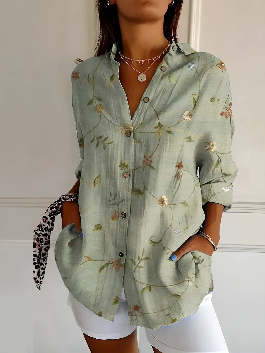 Ariel | Floral Summer Blouse