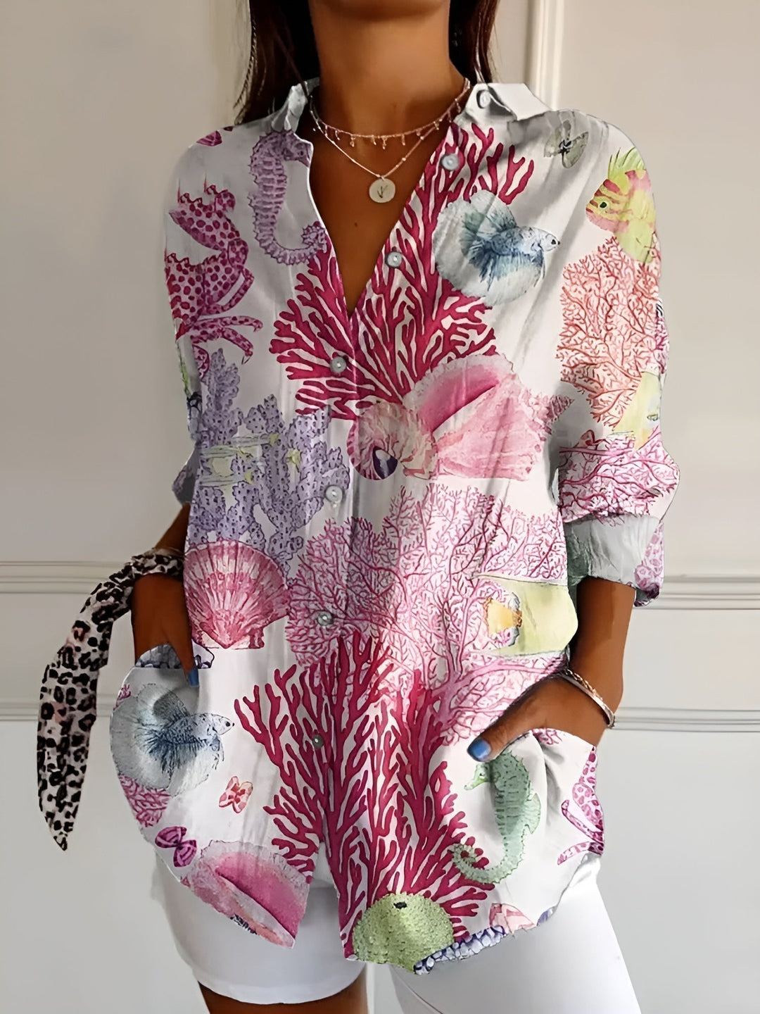 Ariel | Floral Summer Blouse