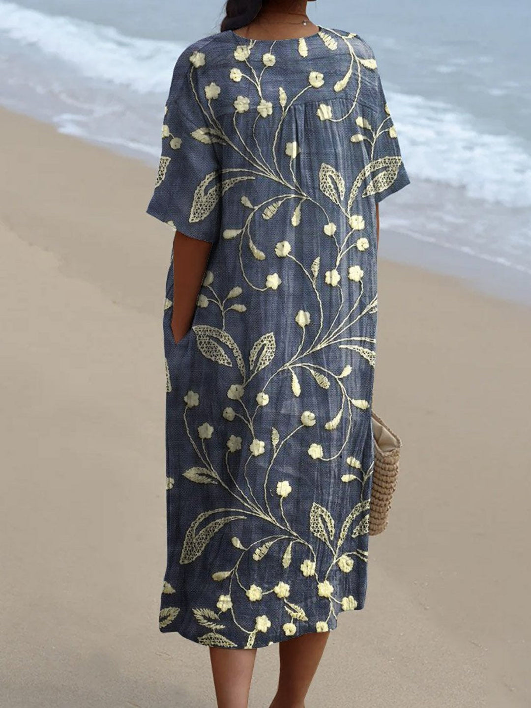 Ceridwen - Vintage Floral Dress