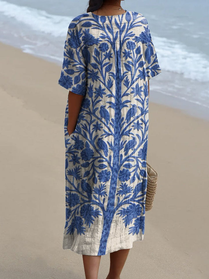 Erin - Vintage Floral Dress