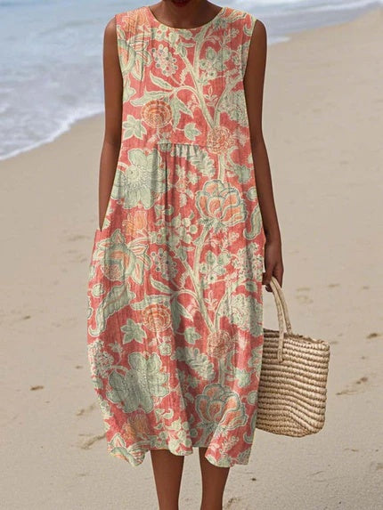 Gwendolen - Vintage Floral Dress